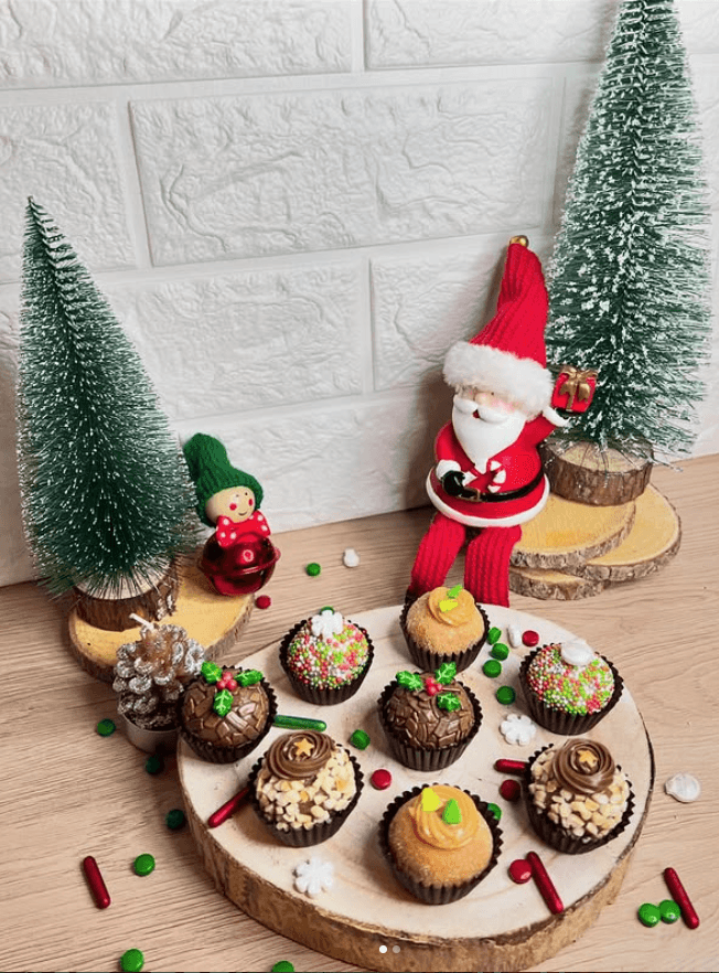 Brigadeiros artesanais decorados